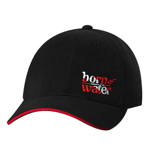 Scuba Diving Hat: Born of Water Dive Flag Signature Flexfit Cap