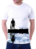 Scuba Diving Shirt: Diver Silhouette - Model