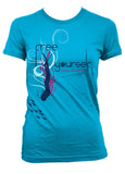 Free Yourself: Freediving Shirt - Turquoise