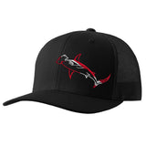 Hammerhead Shark Scuba Diving Trucker Cap - Front