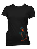 Bloom: Jellyfish Scuba Diving Shirt - Aqua/Orange